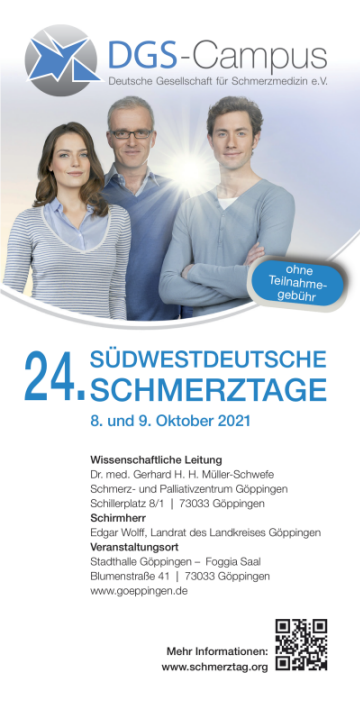 24. Südwestdeutsche Schmerztage