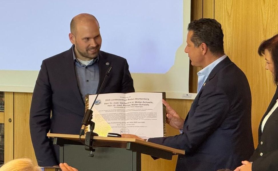 csm Verleihung Landeszentrum Goeppingen Baden Wuertemberg 10 11.10.25 7e178ed625 - Südwestdeutsche Schmerztage - Deutsche Gesellschaft für schmerz- und palliativmedizinische Fortbildung mbH